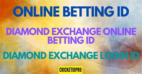 diamond exchange betting login